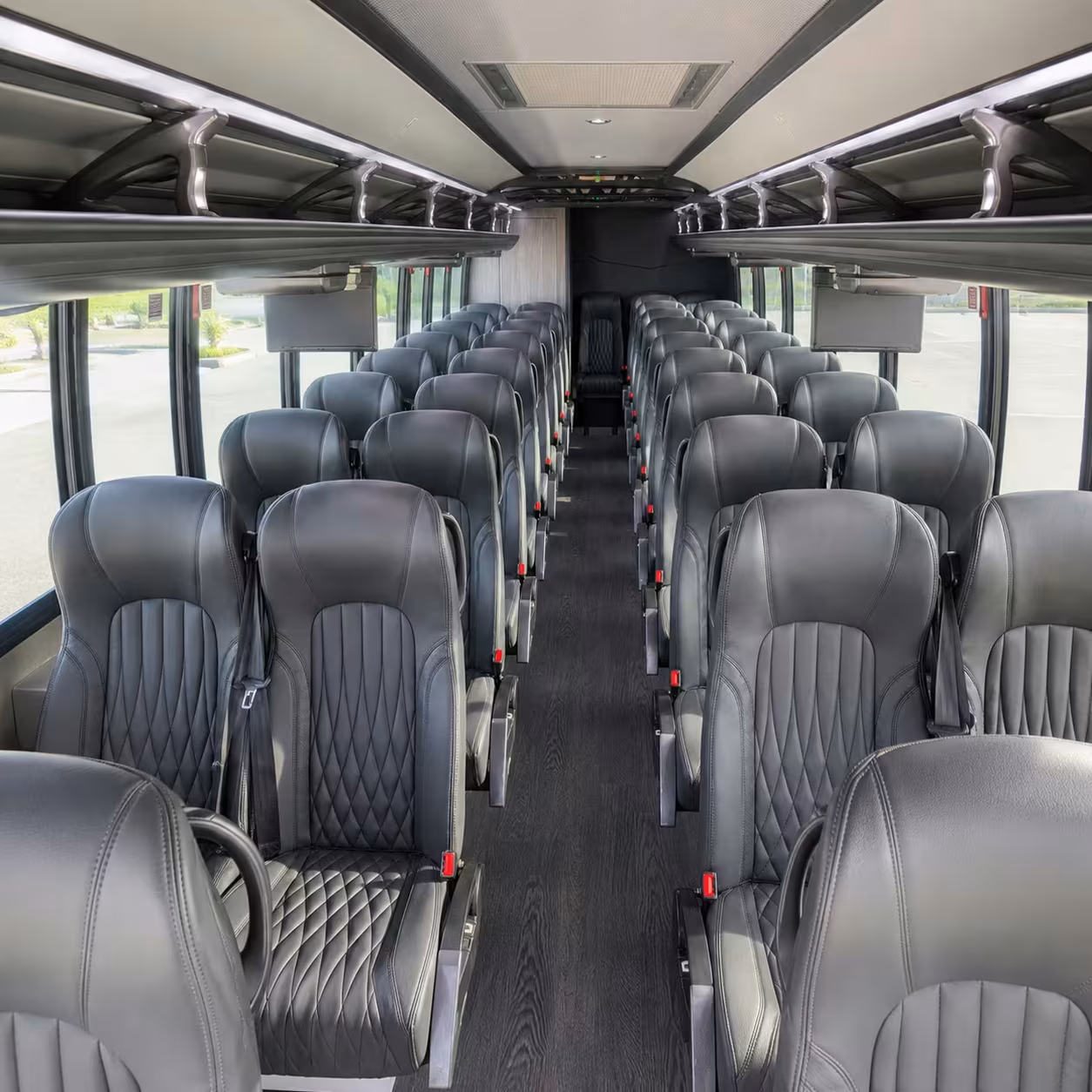 25 passenger minibus inside