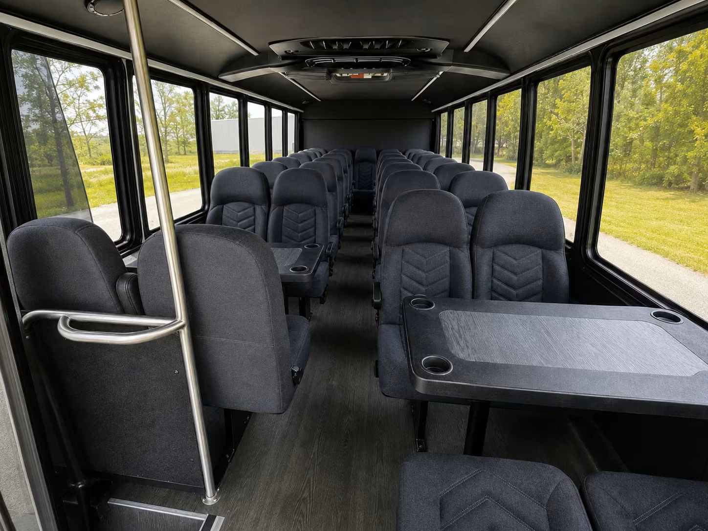 bridal party minibus rentals in burbank for every wedding stop