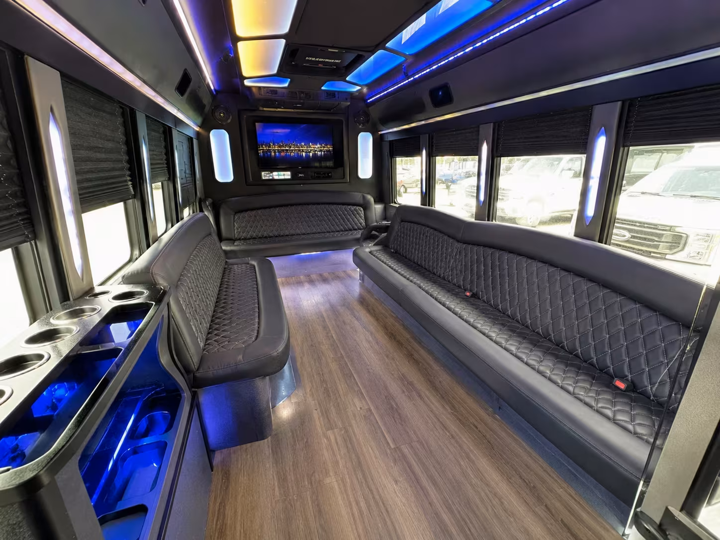 burbank party bus rentals for birthday and bachelorette concerts