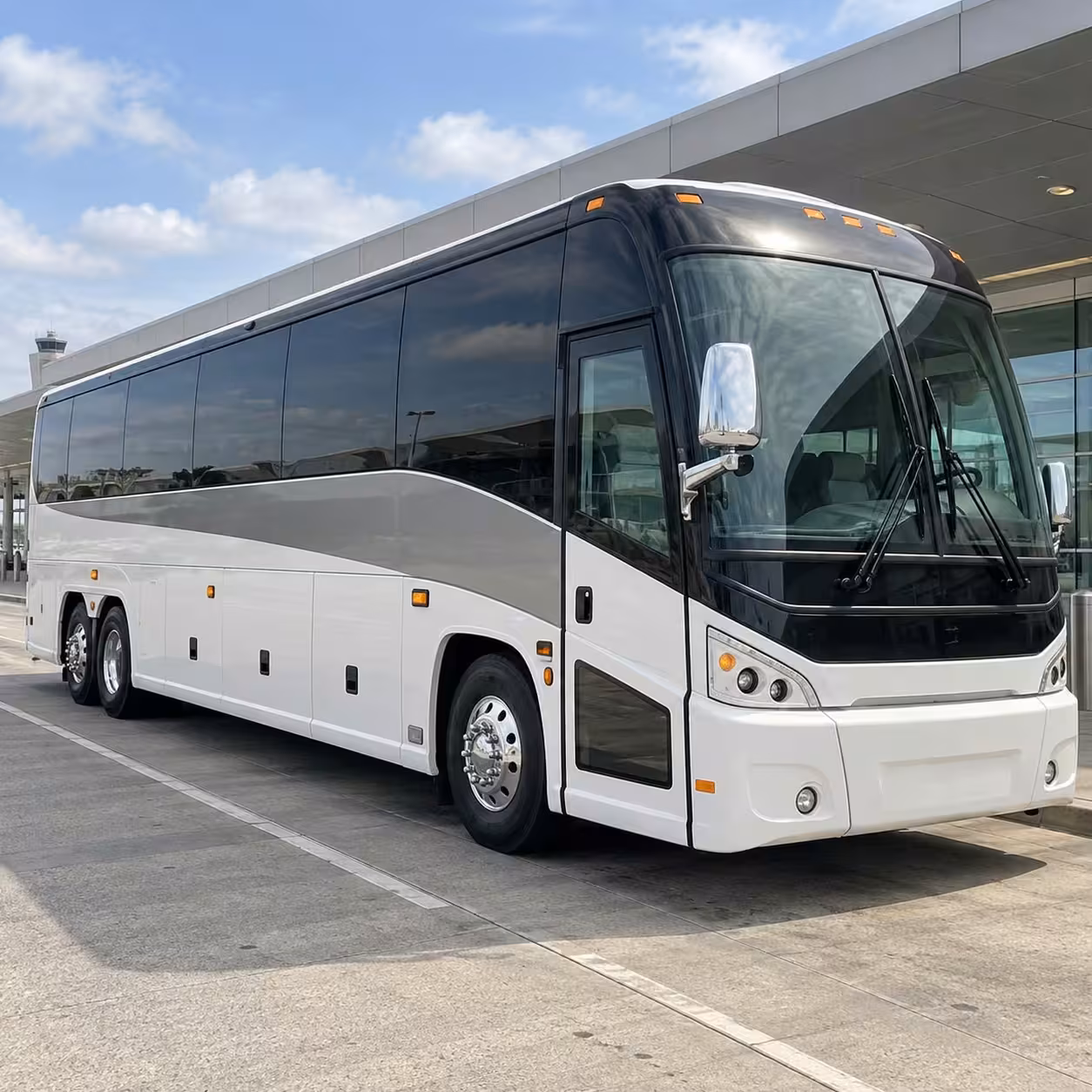 charter bus rentals for burbank s most popular wedding venues