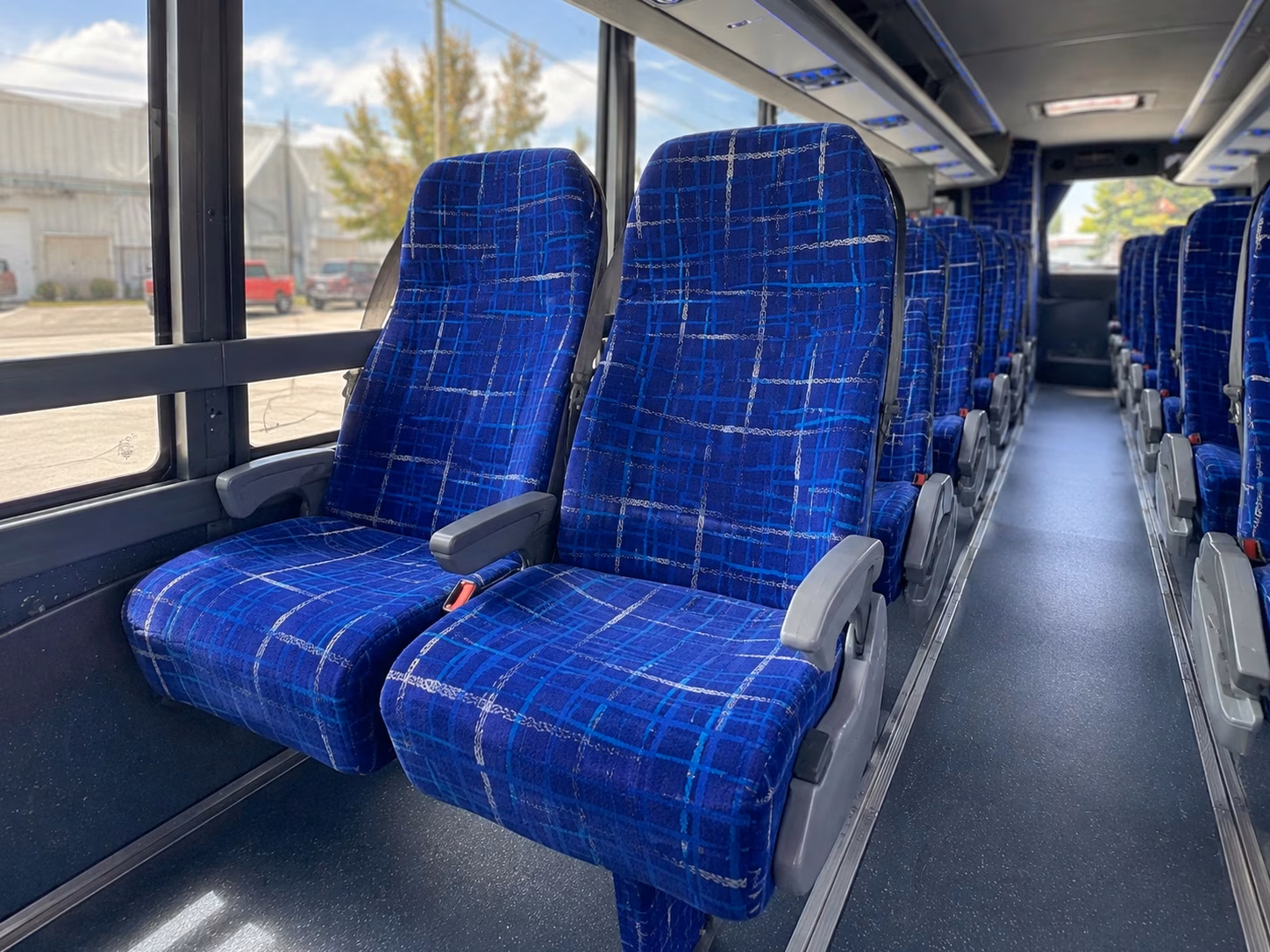 how bus type changes charter bus prices in burbank california