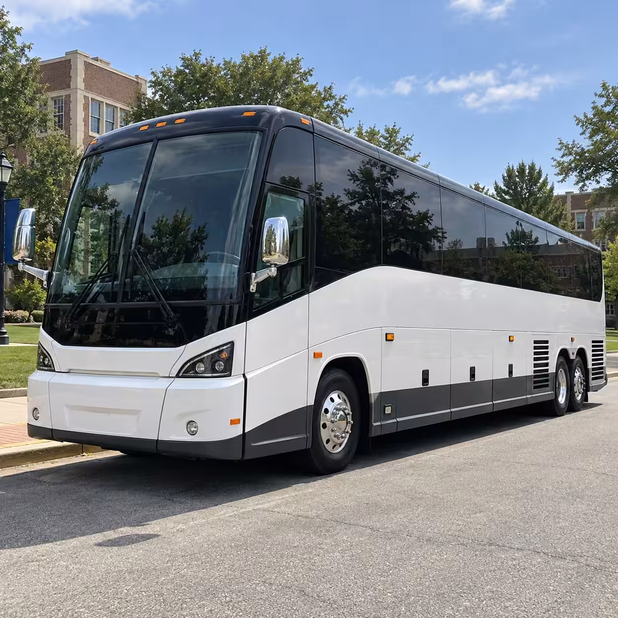 long distance charter bus rentals from burbank for government trips