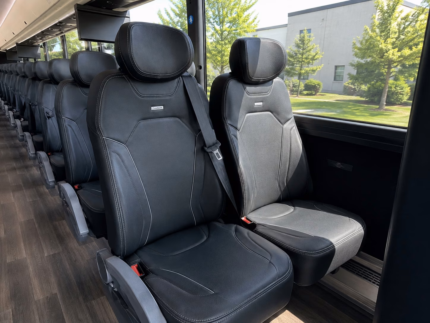 sports team fan charter bus rentals in burbank