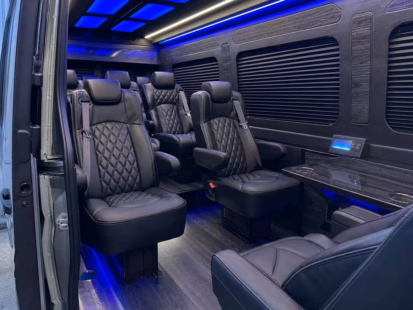 sprinter van transportation for groups and events across burbank